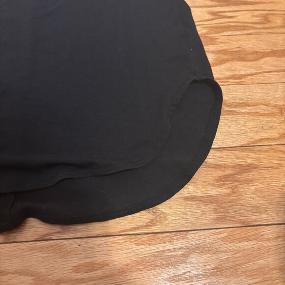 Athleta Focused Essence Semi Fit Tank Womens Small Black Workout Activewear - Picture 7 of 8